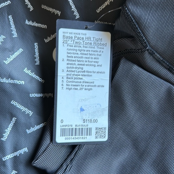 NEW LULULEMON SPECIAL EDITION LEGGINGS XS - Picture 3 of 4